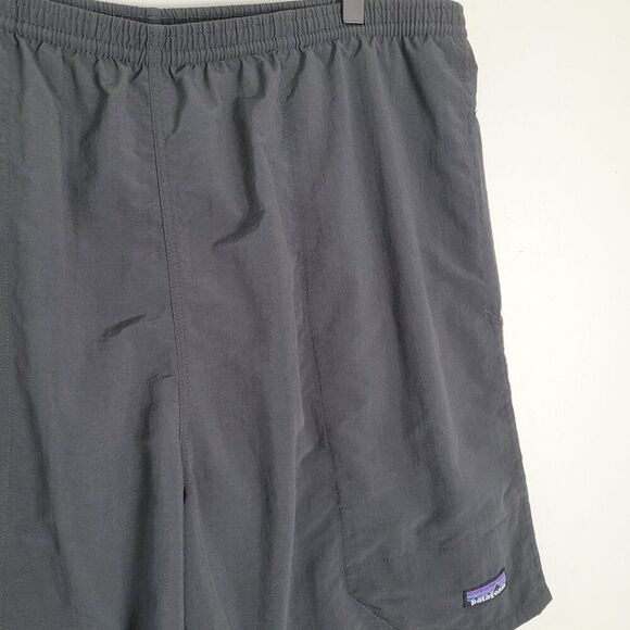 Patagonia Baggies Longs Shorts 6" Inseam Outdoor Hiking Swim Dark Gray Size XL - Picture 3 of 10